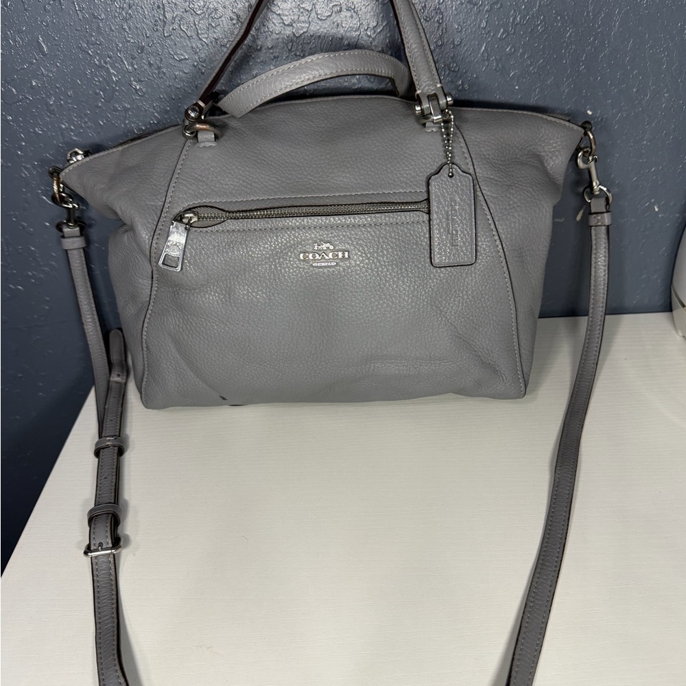 Coach Brown Leather Interior Bag